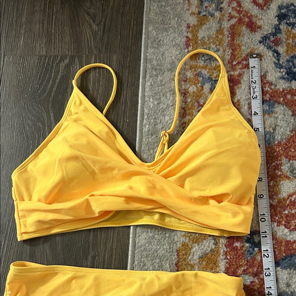 NWT Yellow 2 Piece Bikini - Picture 6 of 8